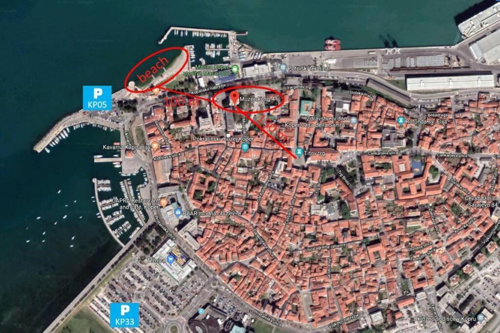 Apartma Milena Koper városi község Kültér fotó